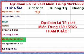 Xskt Miền Trung Thứ Sáu